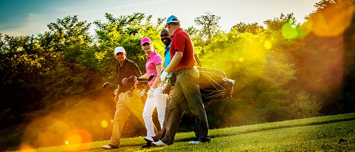 Golfing buddies