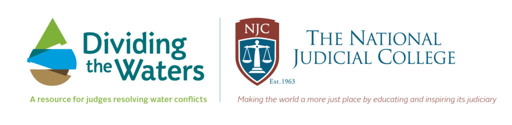 Dividing the Waters  The National Judicial College