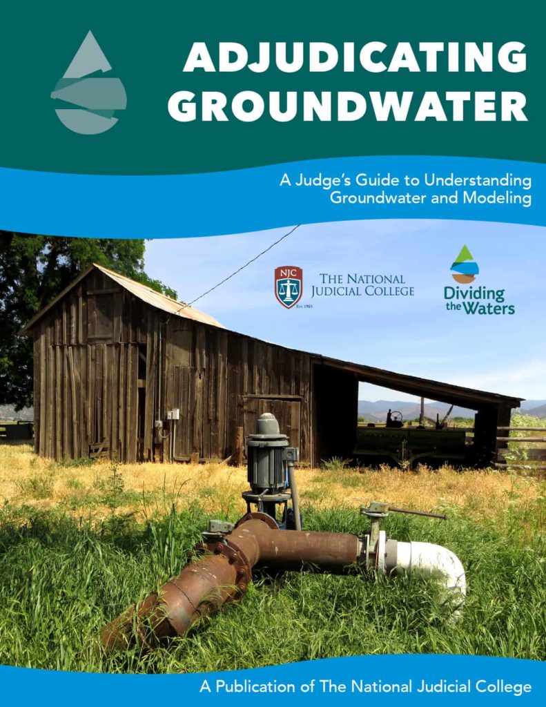 Adjudicating Groundwater