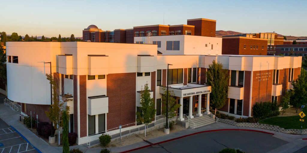 NJC Building drone shot