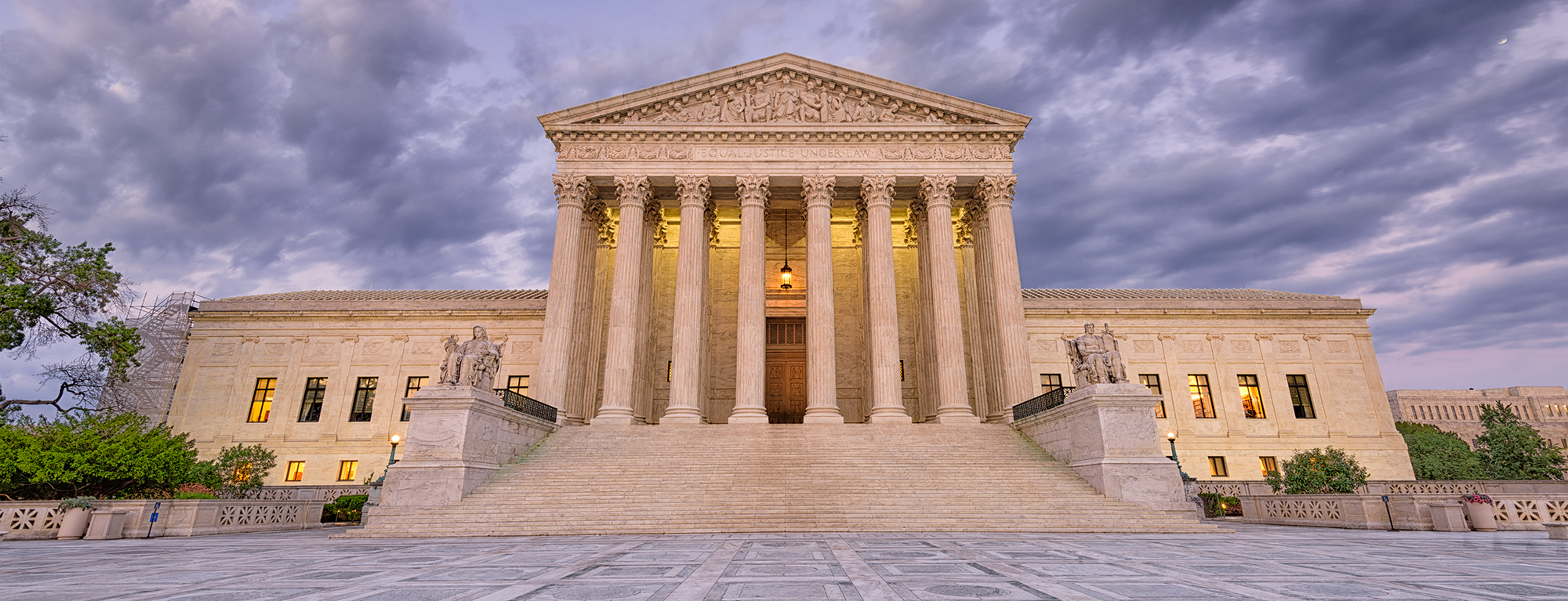 United States Supreme Court Building in Washington DC, USA.