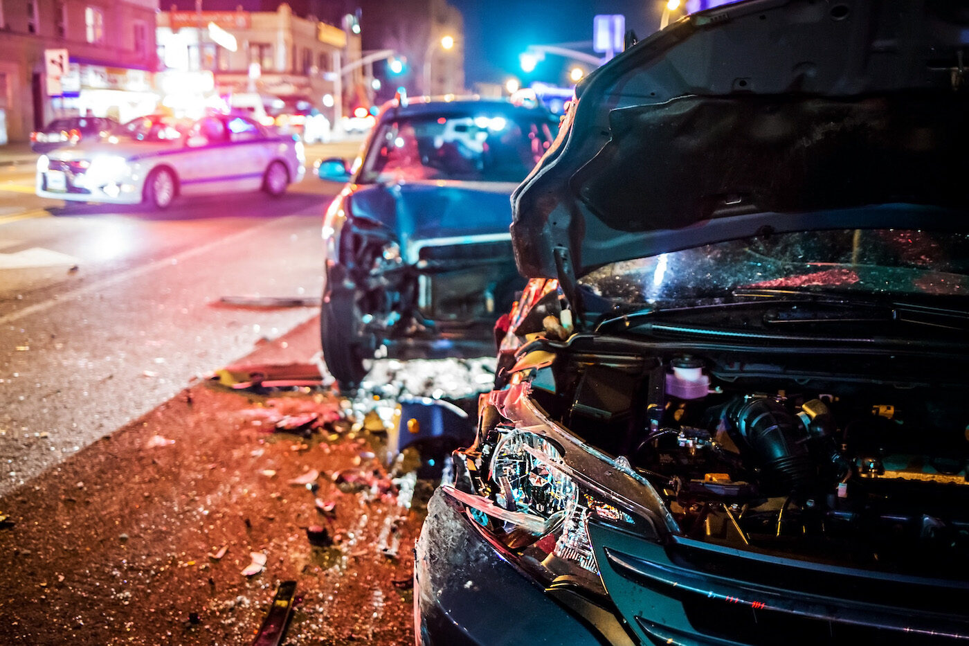 Car Crash with police