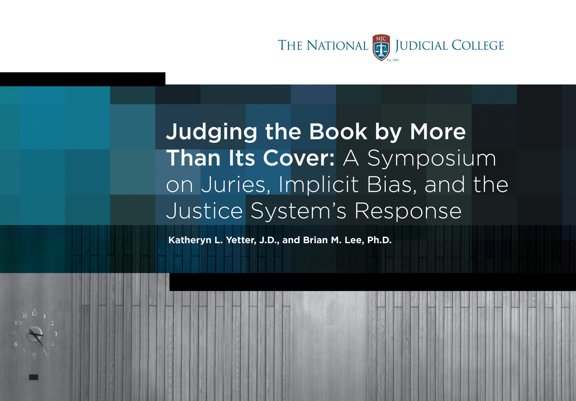 Cover of the white paper on implicit bias and juries
